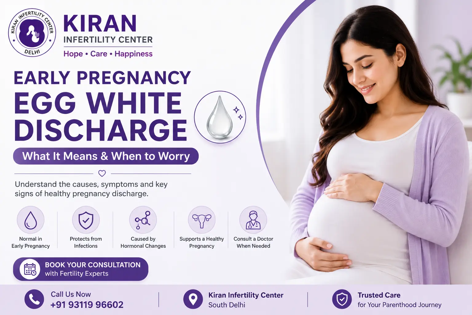 Early Pregnancy Egg White Discharge: What It Means & When to Worry